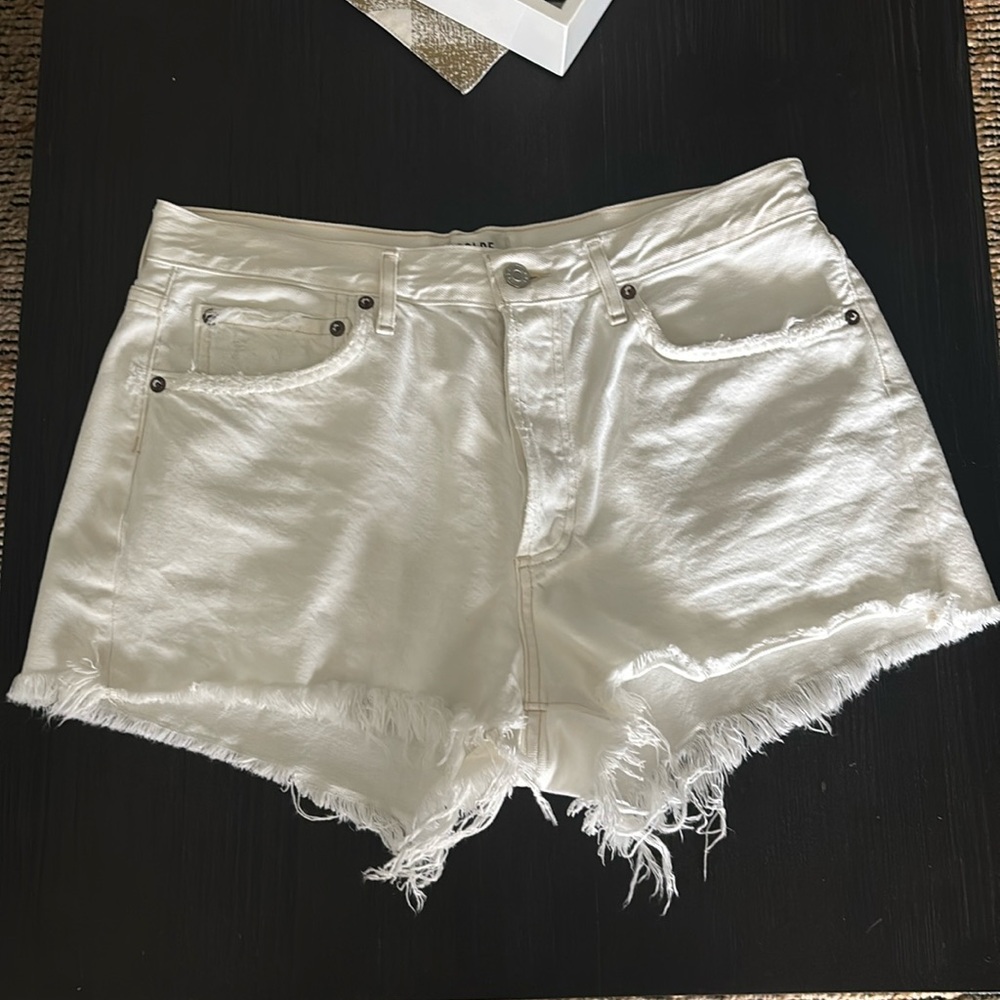 AGOLDE Vintage Parker Denim Cut off Shorts